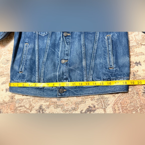 Polo by Ralph Lauren Blue Jean Jacket with Colorful Patches - Picture 11 of 15